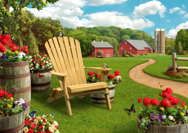 Puzzle Krásne ráno 1000 dielikov