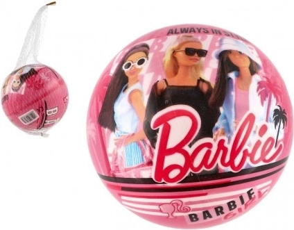 Lopta Barbie 14 cm nafúknutá v sieťke