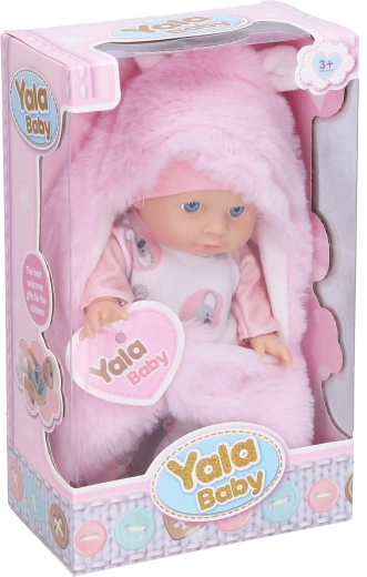 Bábätko v huňatej deke 20 cm