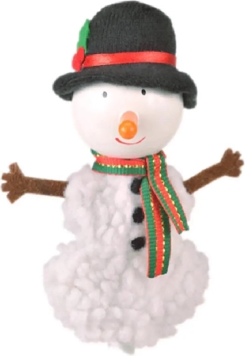 Fiesta Crafts prstový maňások snehuliak