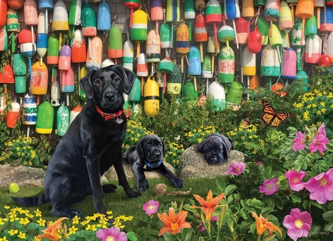 Puzzle COBBLE HILL Dobrí chlapci 500 dielikov