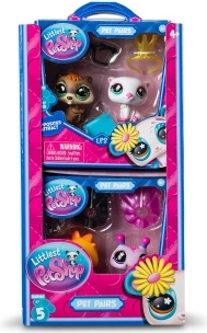 Littlest Pet Shop set dvoch figúrok s doplnkami, séria 7