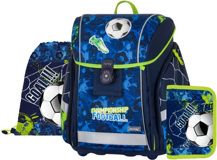 Školský set 3 ks Premium Light futbal OXYBAG