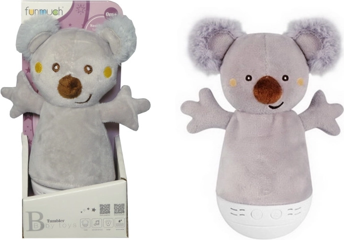 Hojdacia hračka koala s melódiami a lampičkou