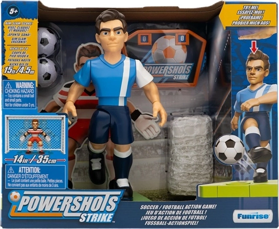 Powershots Strike stolná futbalová hra lovci gólov