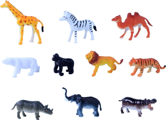 Divoké zvieratá v sáčku - 10 ks