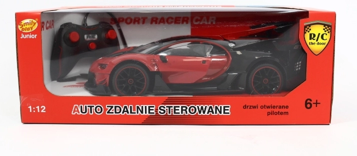 Diaľkovo ovládané auto s nabíjačkou SmilyPlay