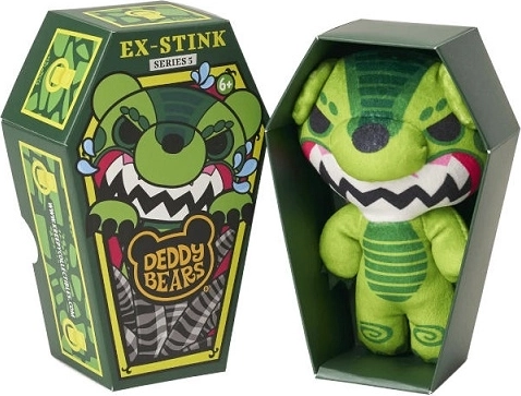 Deddy Bears Ex-Stink plyšový medveď v rakve