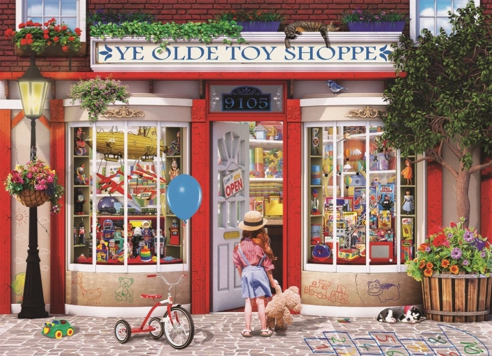 Puzzle Eurographics Staré hračkárstvo 1000 dielikov