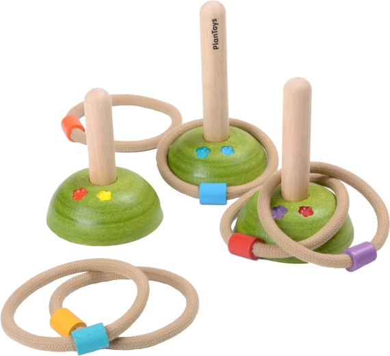 PlanToys hádzanie krúžkov lúka
