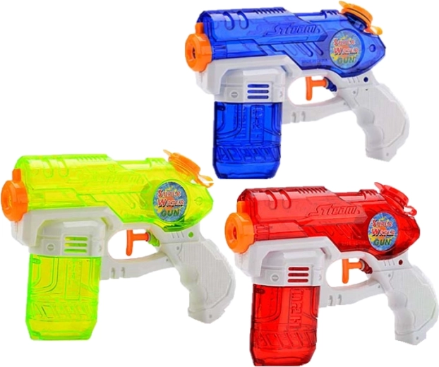 Vodná pištoľ 18 cm assort (3 farby) - 1 kus
