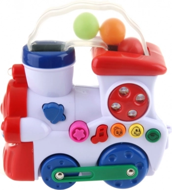 Hudobná mašinka pre najmenších so svetlami a zvukmi