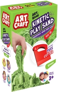 Art Craft kinetický piesok zelený 500 g