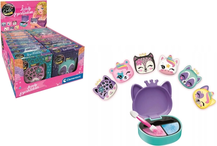 Crazy Chic – paletka očných tieňov Lovely