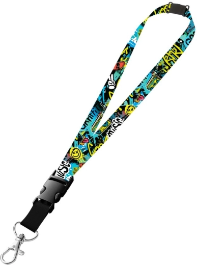 Prívesok na krk s karabínou Funny Boy