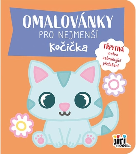 Omaľovánky pre najmenších – mačička
