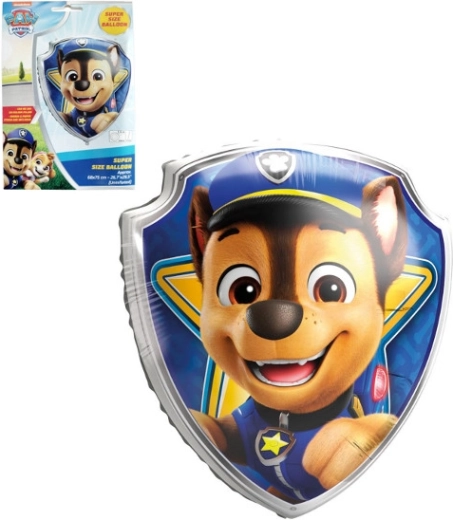 Fóliový balónik štít CHASE – PAW PATROL 68 × 75 cm