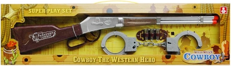 Detská puška so zvukom a putami