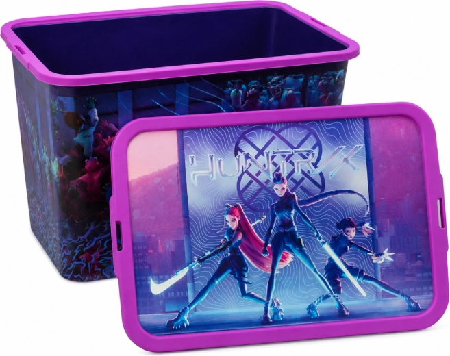 Úložný box K-Pop Demon Hunters s vekom na klip 23 l
