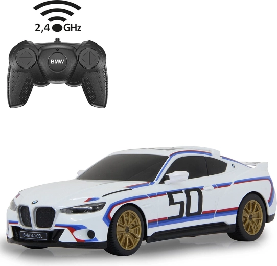 Rádiom ovládané auto JAMARA BMW 3.0 CSL 1:24 biele