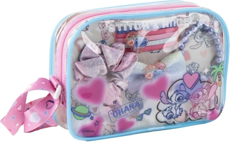 Sada doplnkov do vlasov STITCH v taštičke