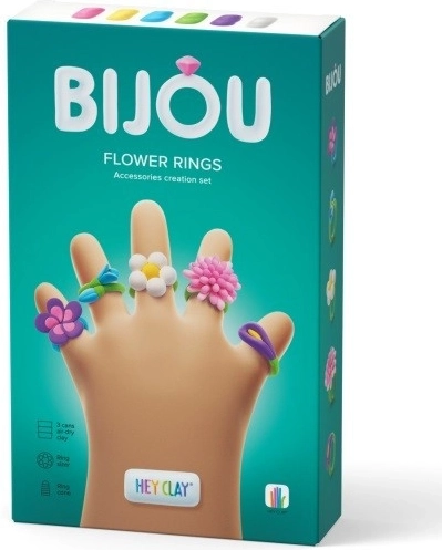 Hey Clay Bižutéria – Kvetinové Prstienky