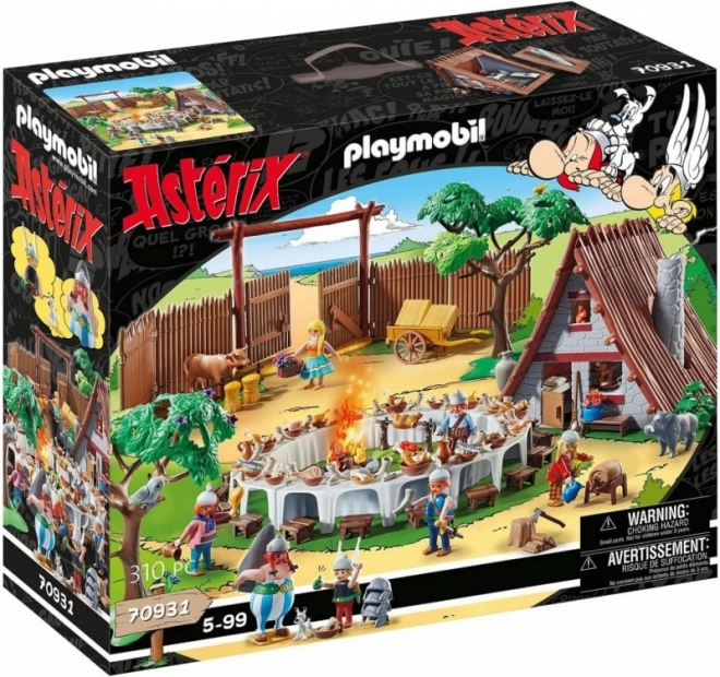 Playmobil Asterix veľká dedinská slávnosť – herný set