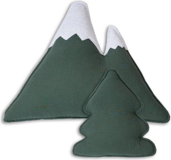 Funnababy mušelínové vankúšiky ivy green (2 ks)