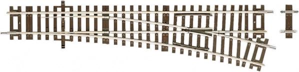 Roco Line Výhybka jednoduchá pravá 15°