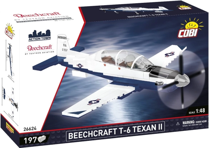 Cobi Beechcraft T-6 Texan II stavebnica lietadla 1:48 (197 dielikov)
