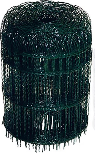 Okrasné pletivo zelené 65 cm, oká 150 × 82 mm, drôt 3,1/2,0 mm (25 m)
