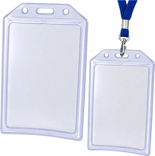 Priehľadné puzdro na identifikačnú kartu, zvislé 10,5 × 6 cm - 1 kus