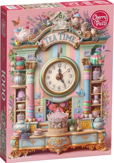 Cherry Pazzi puzzle Šálka času 1000 dielikov