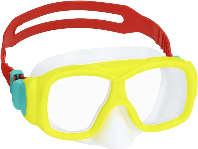 žlto‑červená potápačská maska Bestway