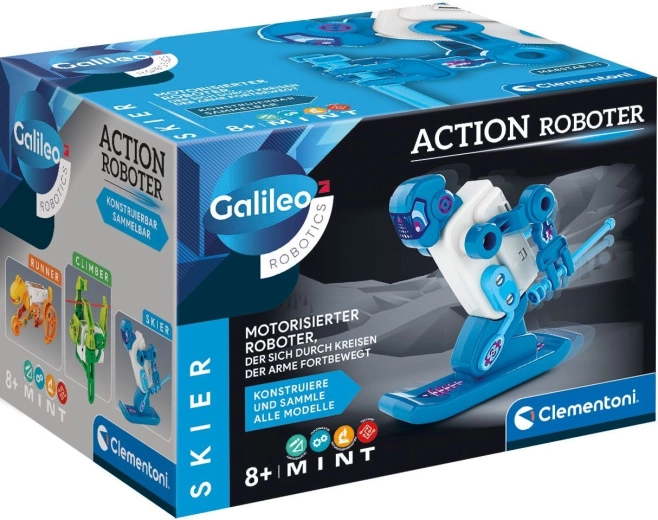 Clementoni Galileo Robotics akčný robot lyžiar