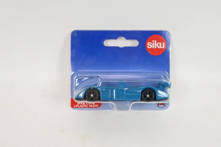 Siku športové pretekárske auto tyrkysové