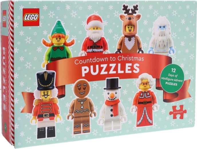 LEGO adventný kalendár s puzzle 12 v 1