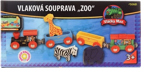 Vláčky Max vlaková súprava Zoo