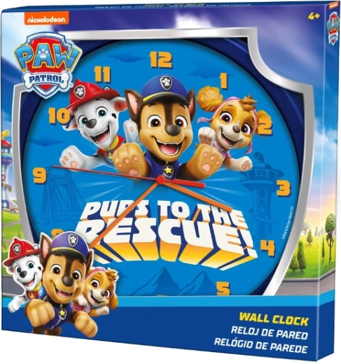 Nástenné hodiny PAW PATROL pre deti