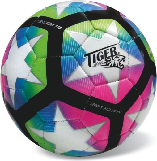 Futbalová lopta Match line fluo viacfarebná veľ. 5