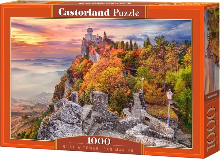 Puzzle Veža Guaita, San Maríno, 1000 dielikov