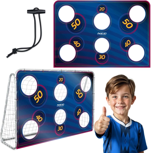Neo-Sport strelecká tréningová plachta na futbalovú bránku 180 × 120 cm