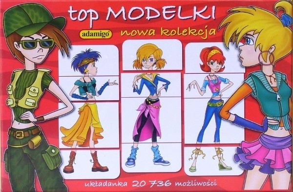 Skladačka Top Models