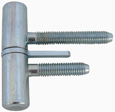 Dverový záves 60 mm s hřebom, pozinkovaný