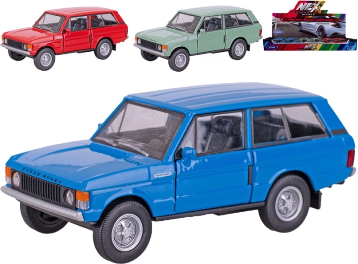 Kovový model Land Rover Range Rover 1970 so spätným chodom Welly