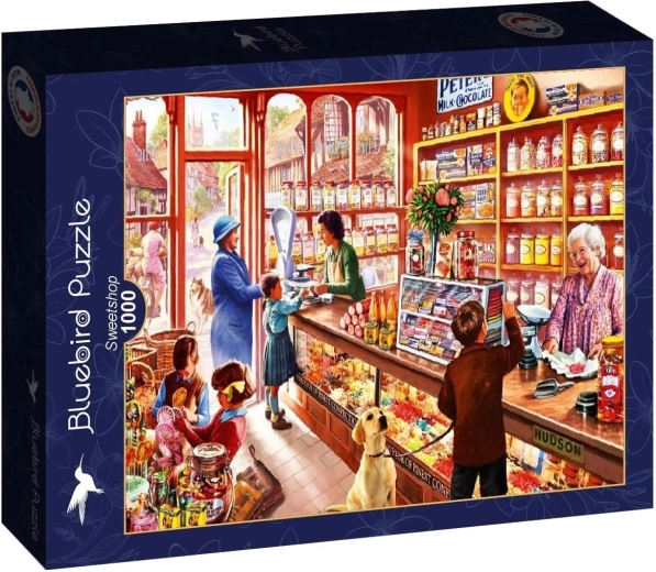 Puzzle Bluebird Cukráreň na návsi 1000 dielikov