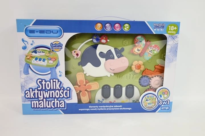 E-edu edukačný stolík s klavírikom
