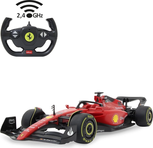 JAMARA Ferrari F1-75 diaľkovo ovládaný model 1:12 červený