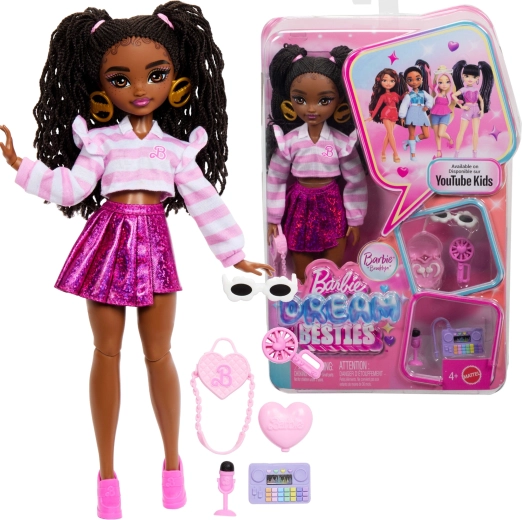 barbie dream besties brooklyn – módna bábika s doplnkami
