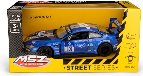 Model auta BMW M6 GT3 v mierke 1:24